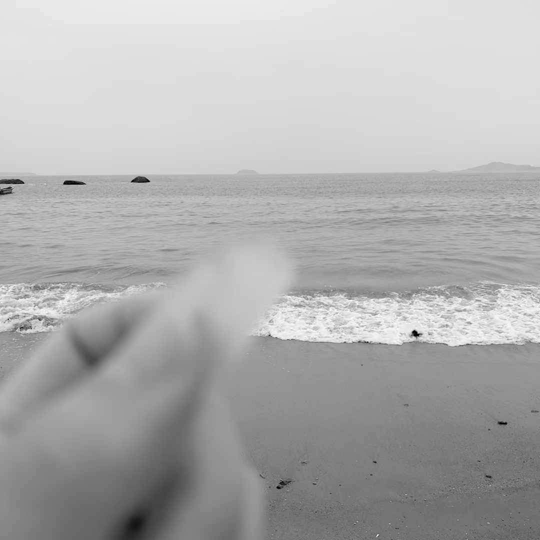 Black-and-white sample photograph created with DMPR
